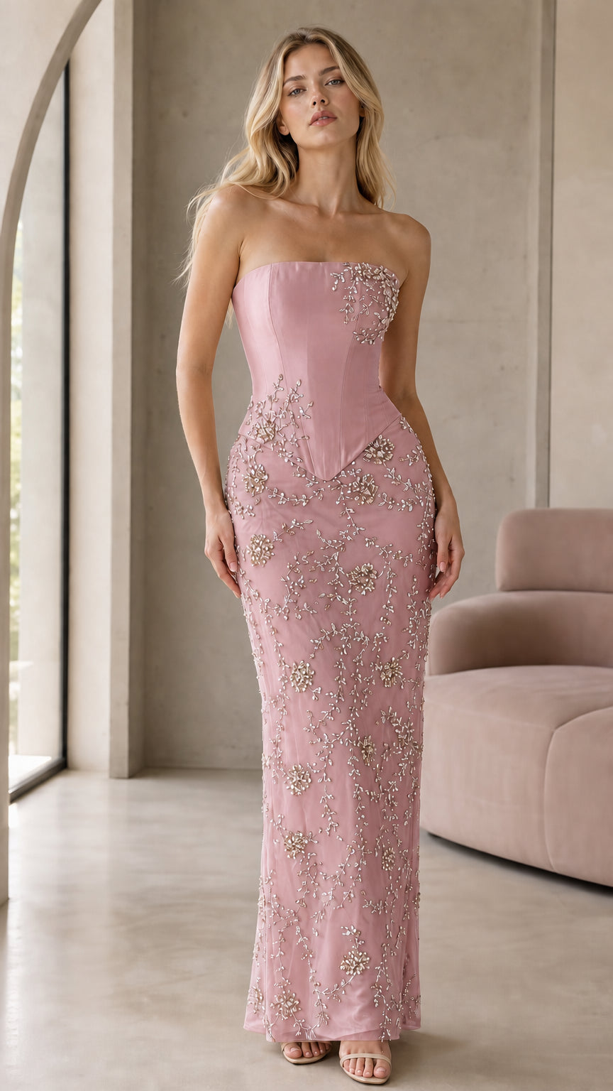 Front view of pink color variant