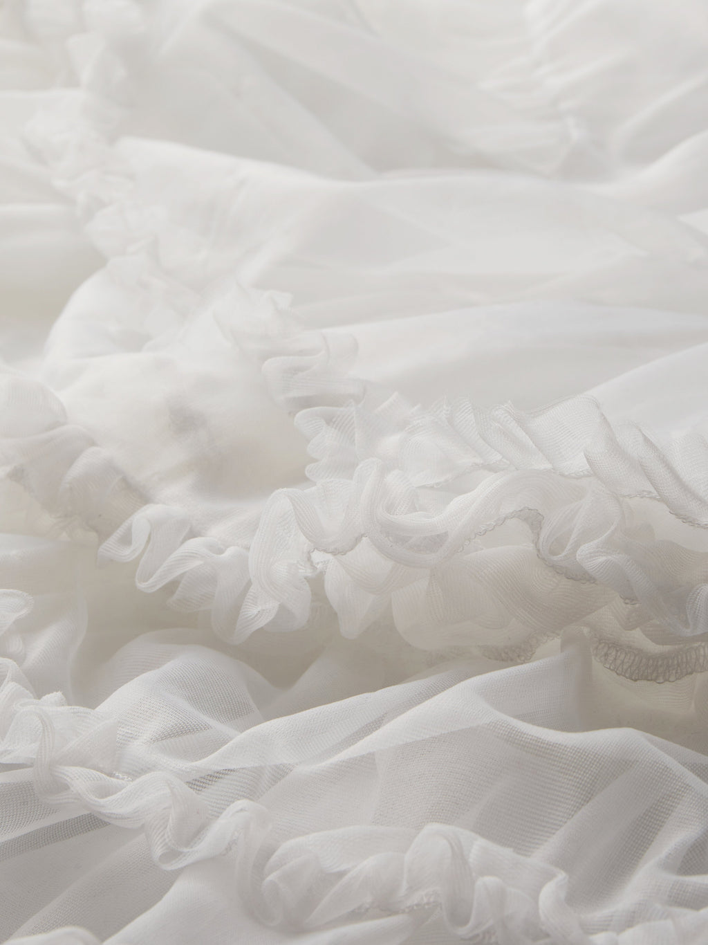 Jane Collection - Multi-Layered Petticoat for Effortless Volume-White