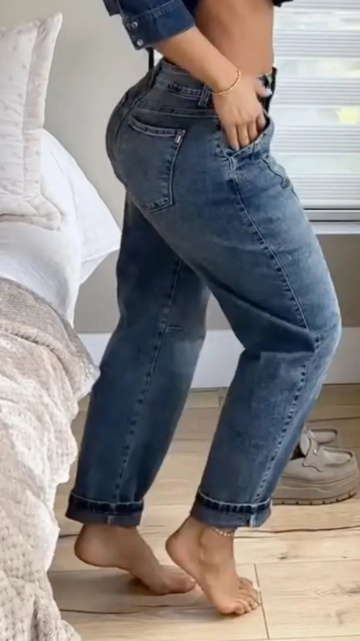 Washed Blue Slim Denim Jeans