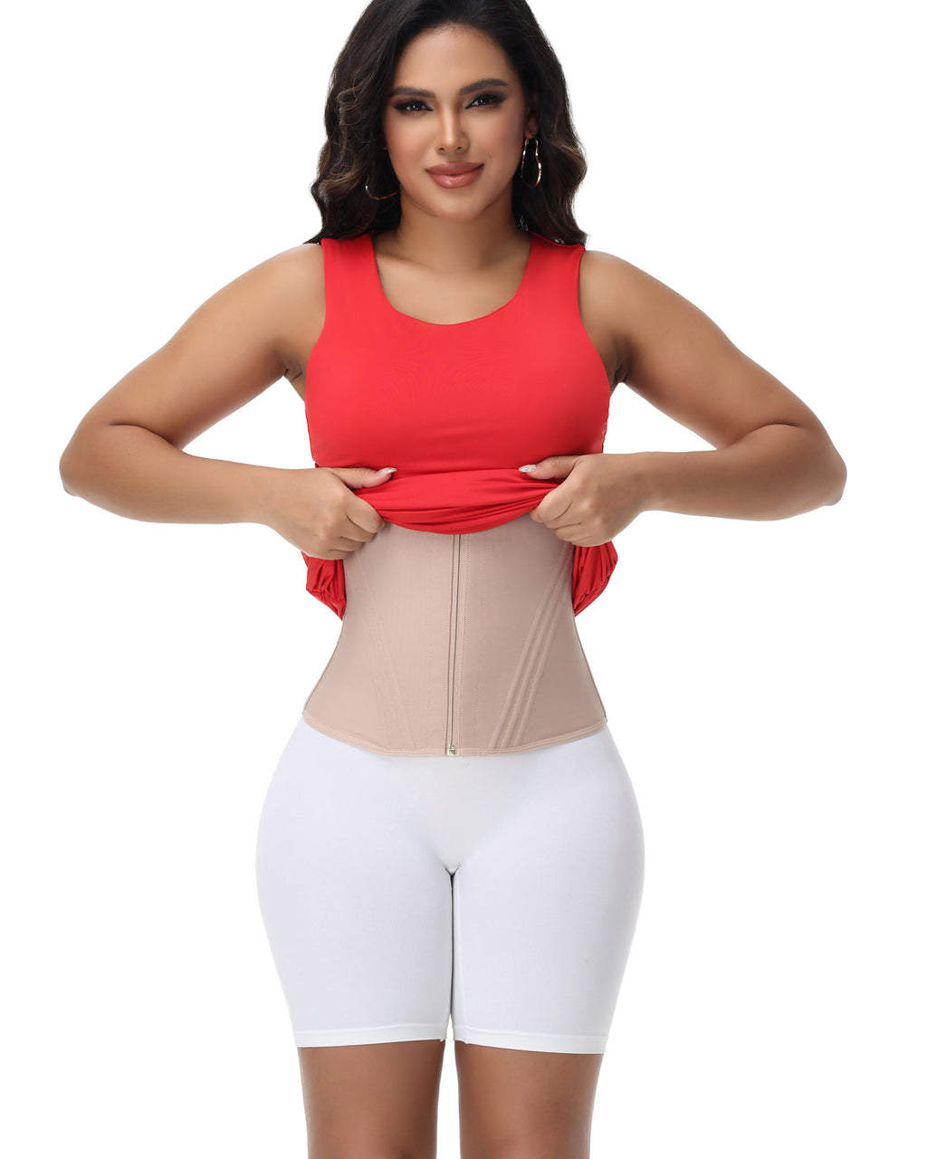 🎉 Fajas Colombianas Oblique Steel Bone Corset Hourglass Waist Trainer