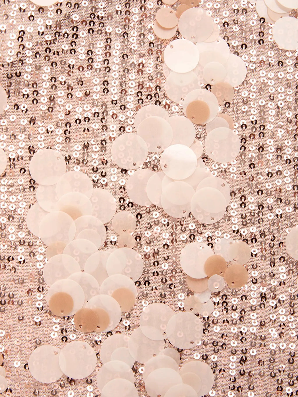 Champagne Glitter Sequin Square Neck Sleeveless Mermaid Midi Dress
