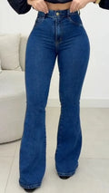 High Waist Classic Flare Denim Jeans