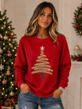 Dachshund Christmas Light Crewneck Sweatshirt