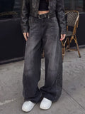 Casual Rhinestone-embellished Jeans