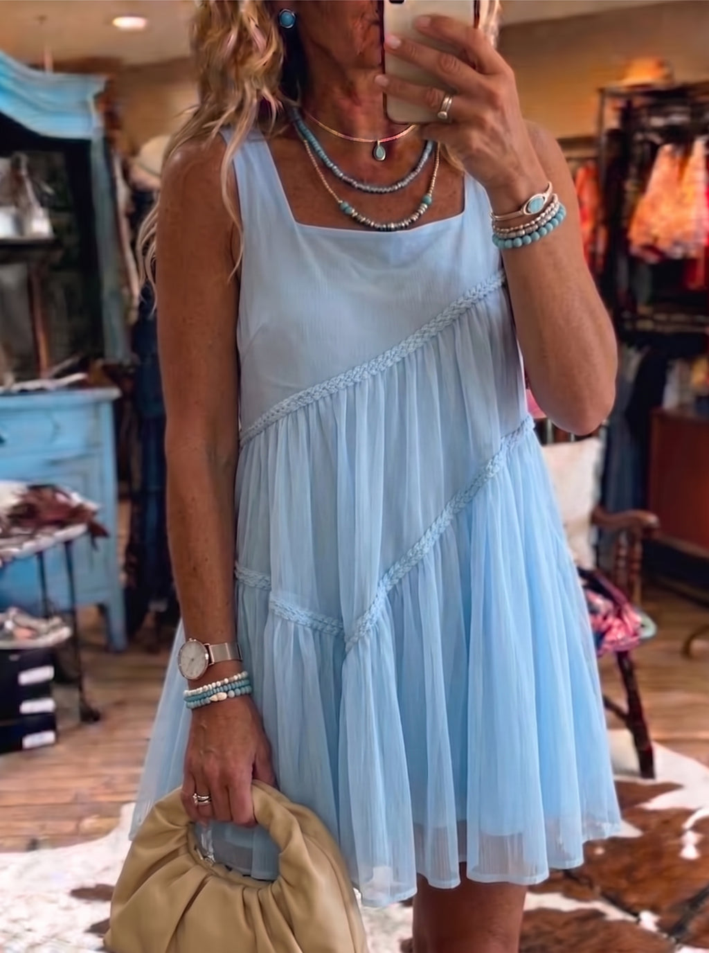 Women's Solid Color Dress