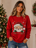 Wink Santa Ho Ho Ho Sweatshirt